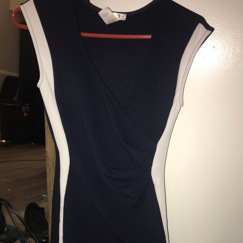 Navy blue dress 👡